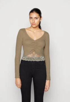 Even&Odd T-Shirt À Manches Longues - Olive