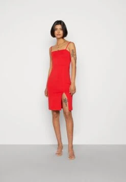 Even&Odd Strappy Mini Bodycon Dress - Robe En Jersey - Red