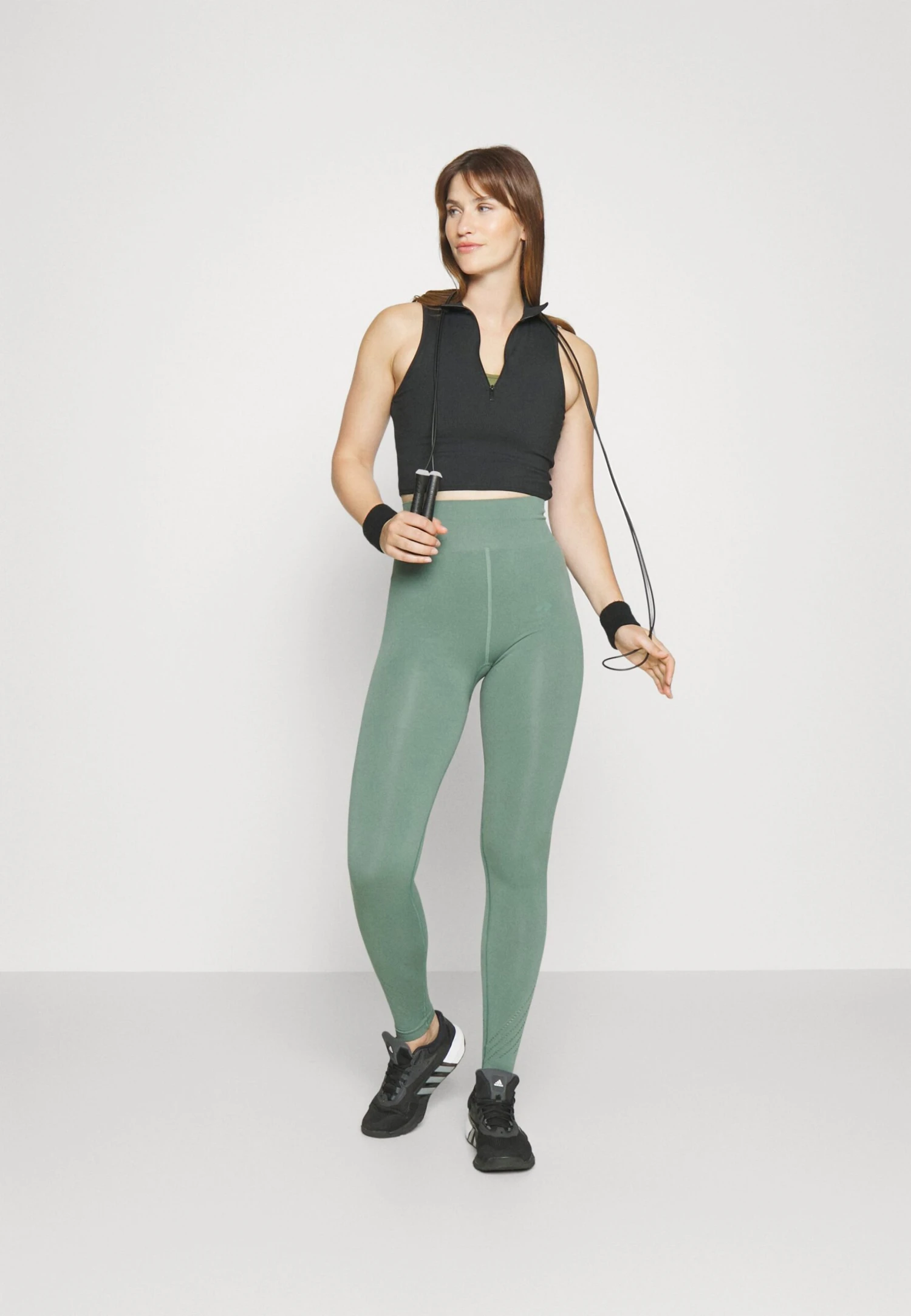 Collants - Dark Green – Image 2