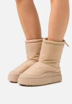 Even&Odd Snow Boot - Bottes À Plateau - Beige
