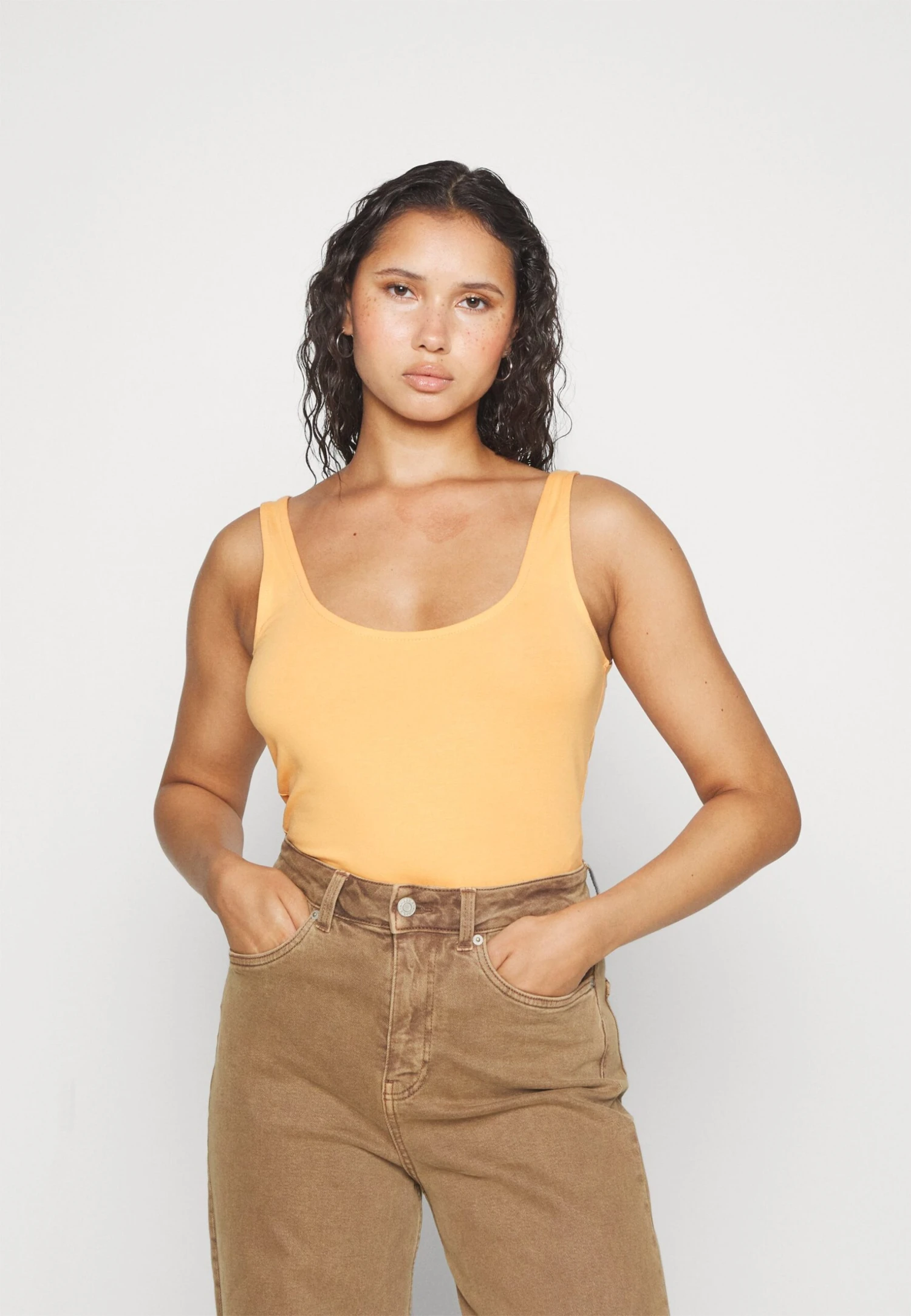 Even&Odd 2 Pack - DĂ©bardeur - White/Orange â Image 3