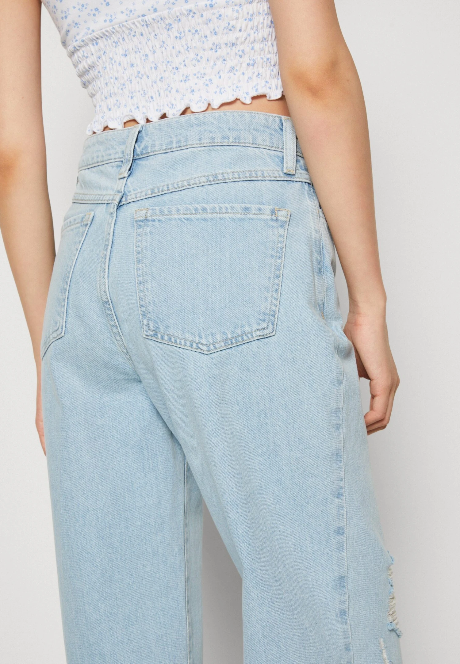 Even&Odd Jean Boyfriend - Light Blue Denim â Image 6
