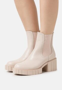 Even&Odd Bottines Ă Plateau - Beige