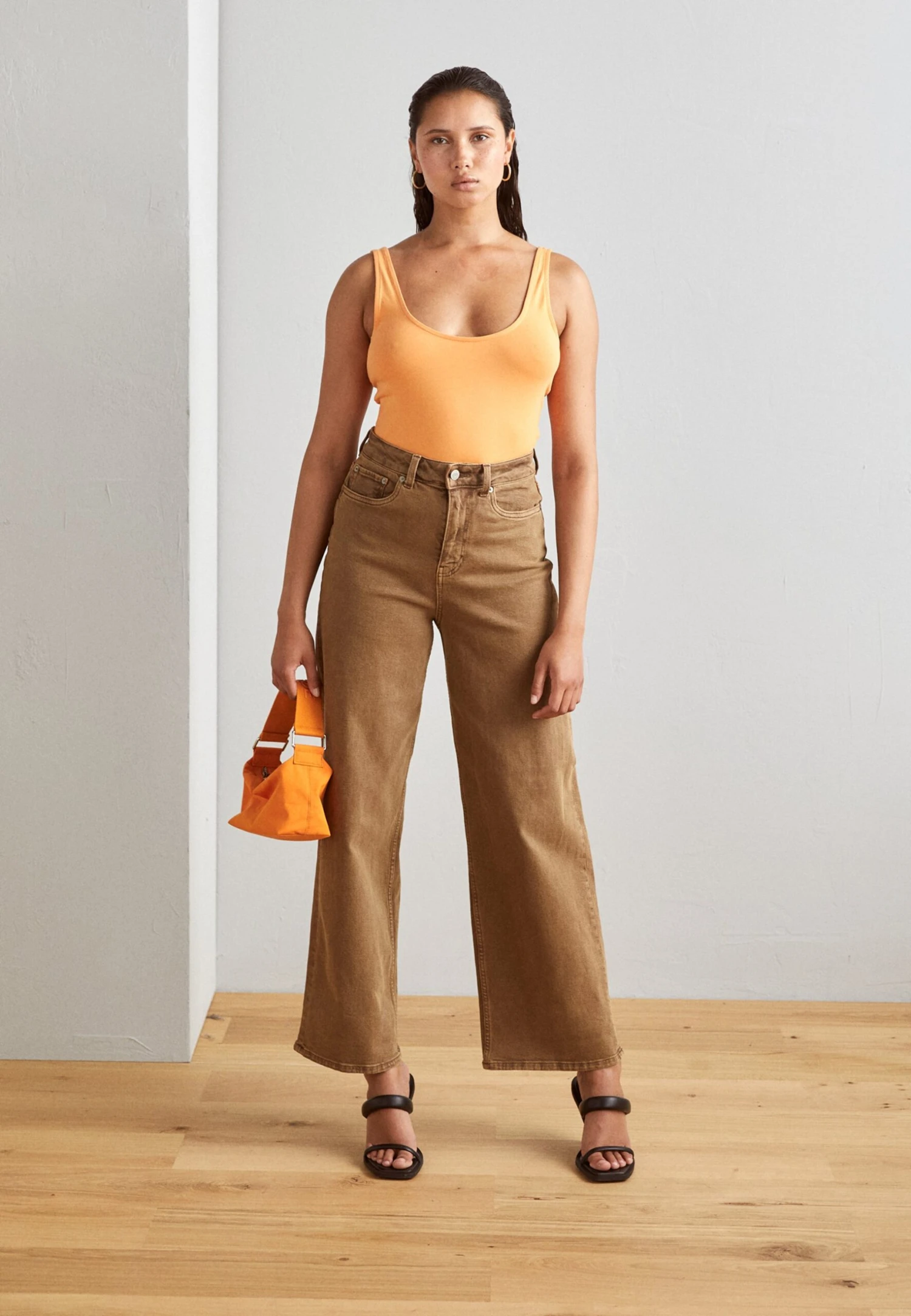 Even&Odd 2 Pack - DĂ©bardeur - White/Orange â Image 2