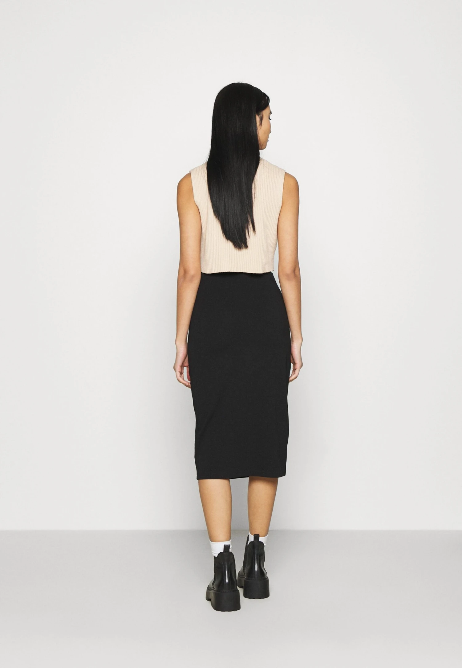 Even&Odd 2 Pack - Jupe Crayon - Black/Bordeaux â Image 4