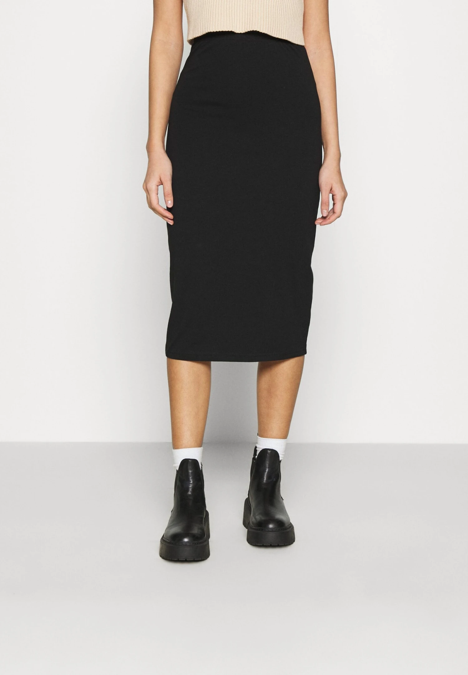 Even&Odd 2 Pack - Jupe Crayon - Black/Bordeaux â Image 3