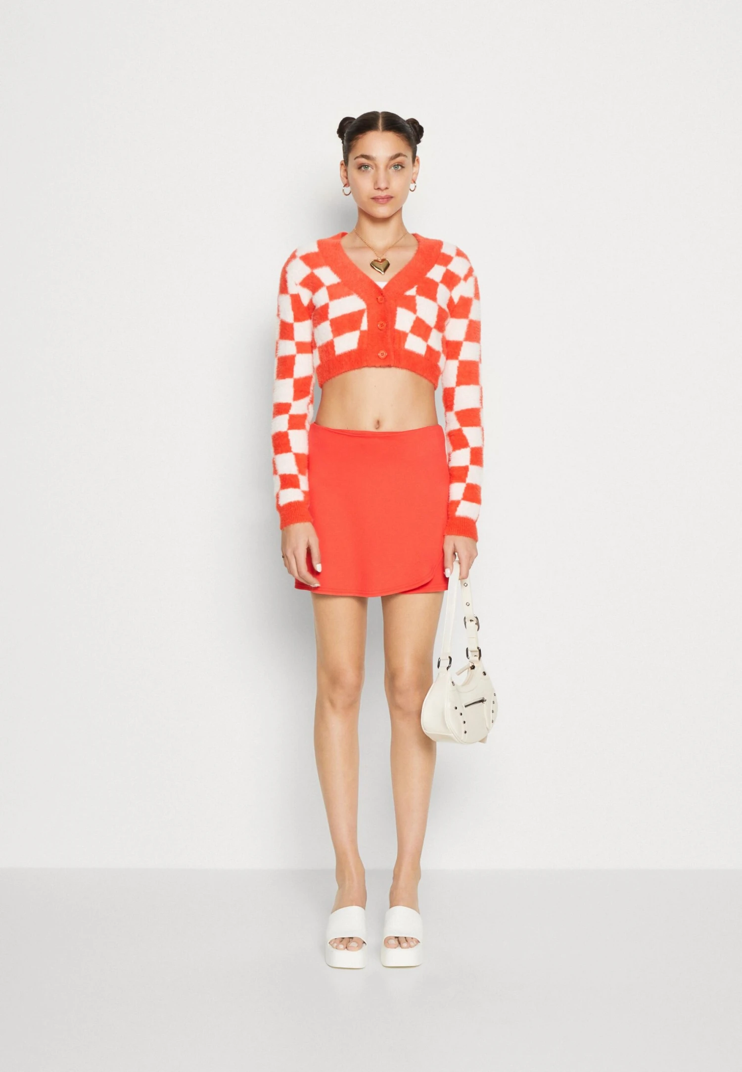 Even&Odd Jupe Trapèze - Red – Image 2