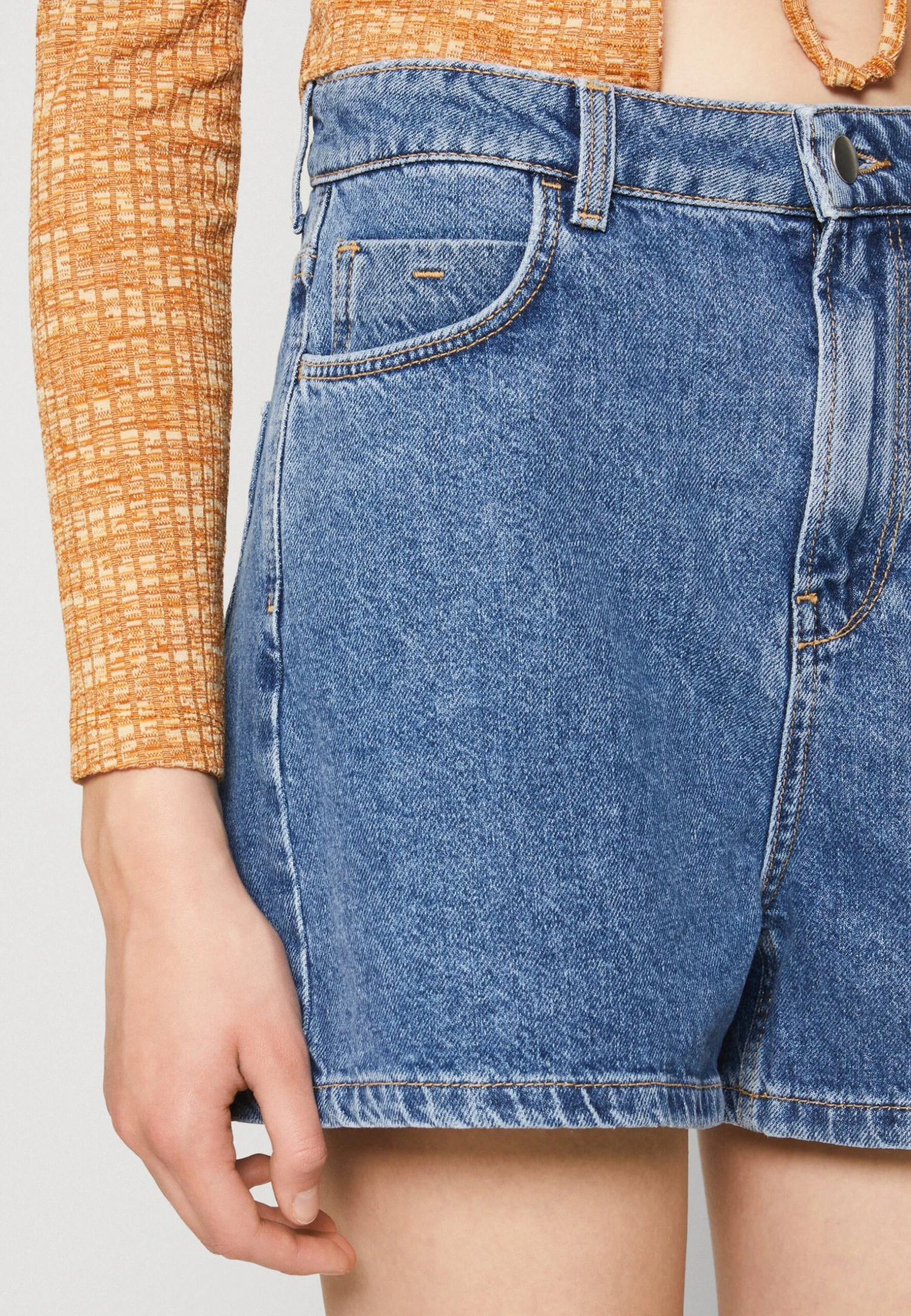 Even&Odd Short En Jean - Blue Denim â Image 4